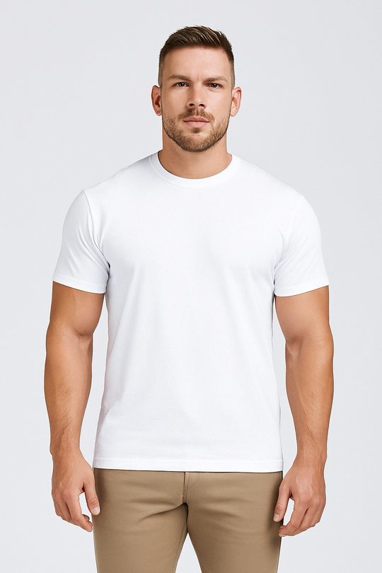 WHITE 3-pack - PREMIUM FIT SHIRTS®